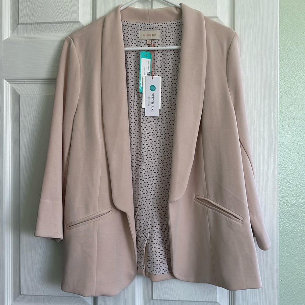 Hannah Modal Scuba Blazer